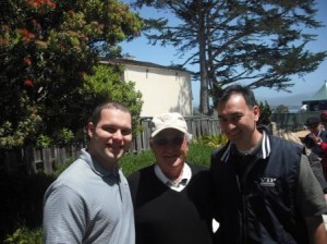 Don Shula with VIP Representatives at 2010 US Open in Pebble Beach